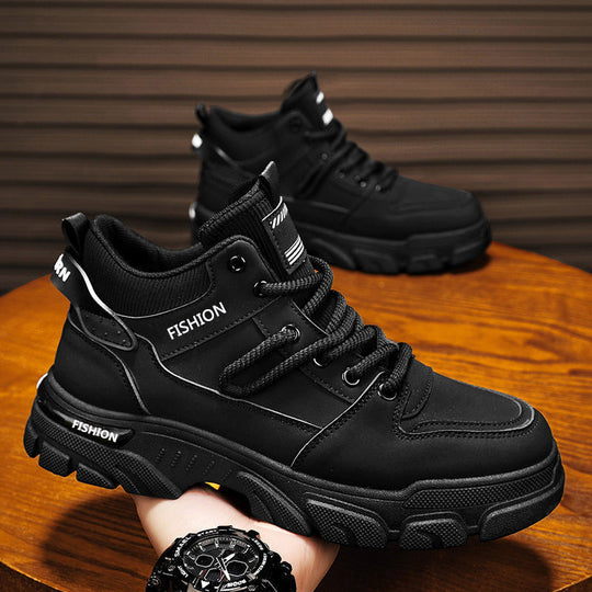 Damen High-Top Komfort Sneakers mit stabiler Sohle EB