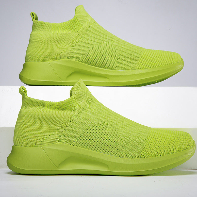 Damen Komfortable Stricksneaker mit rutschfester Sohle EB