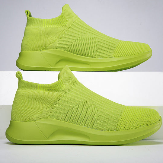 Damen Komfortable Stricksneaker mit rutschfester Sohle EB
