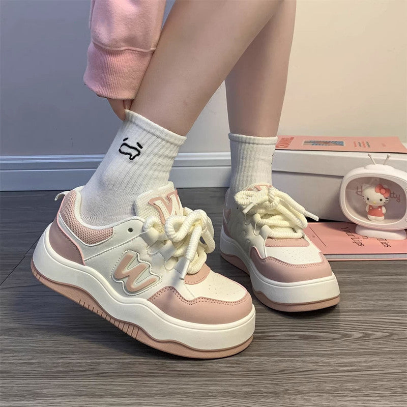 Damen Sportliche Sneakers mit modischem Design und dämpfender Sohle EB
