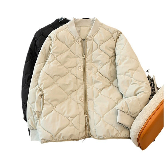 Damen Wattierte Blousonjacke mit Reißverschluss und praktischen Taschen EB