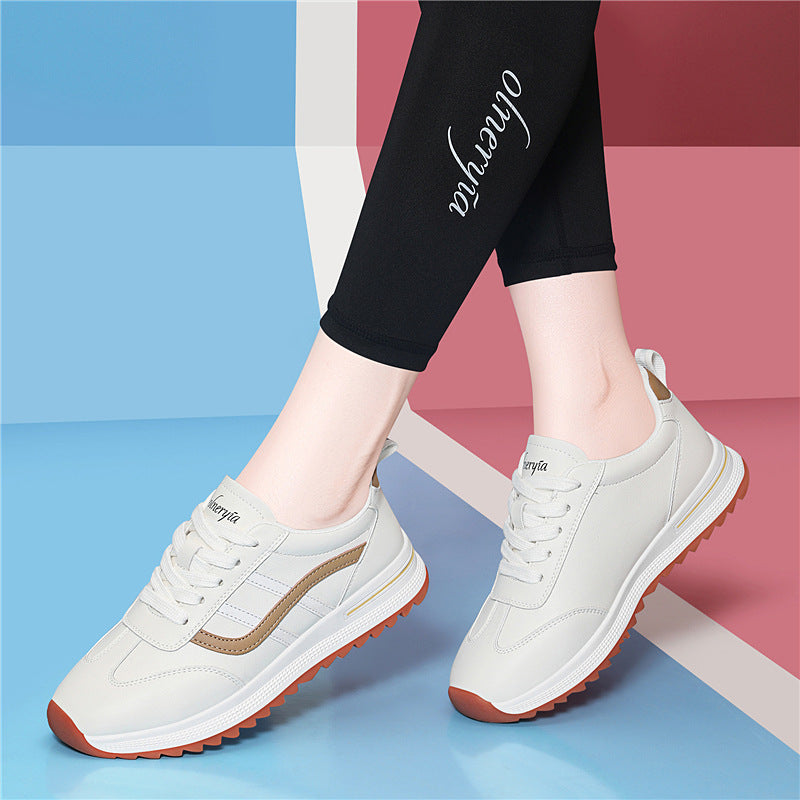 Damen Sportliche Sneakers mit rutschfester Laufsohle und gepolstertem Futter EB