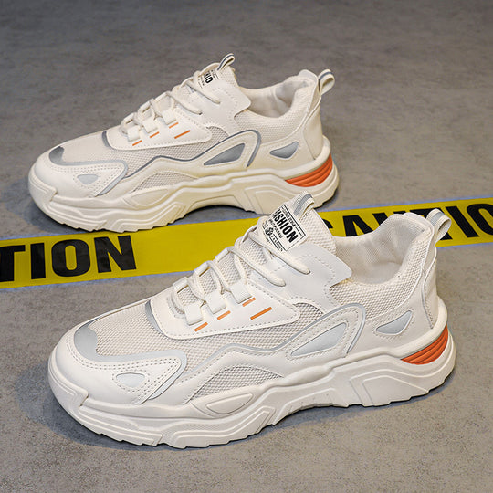 Damen Sportliche Lauf- und Freizeitschuhe mit atmungsaktiver Mesh-Oberfläche und stabiler Sohle EB