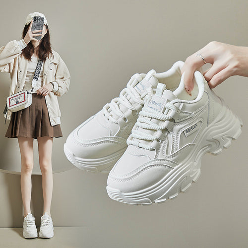 Damen Sportliche Sneakers mit dämpfender Sohle und trendigem Design EB