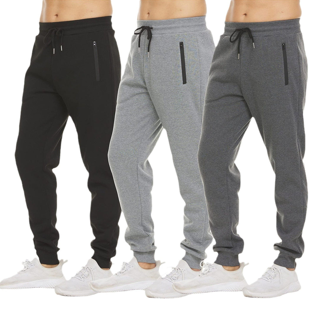 Damen nan tapered Jogginghose mit elastischem Komfortbund, wasserabweisender Reißverschlusstasche und geripptem Knöchelabschluss EB