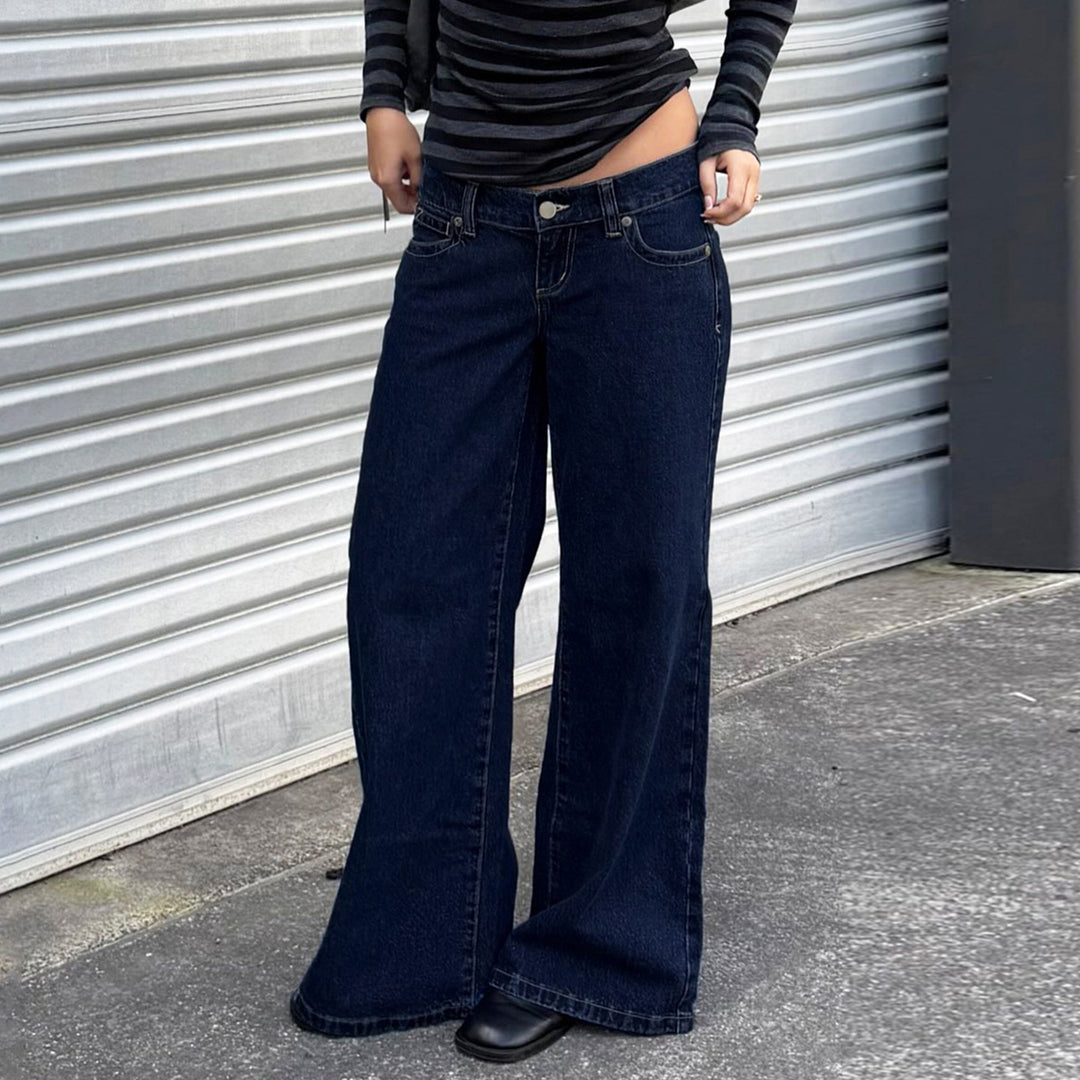 Damen Weite Jeans im lässigen Schnitt EB