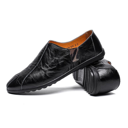 Damen bequeme Lederclogs EB