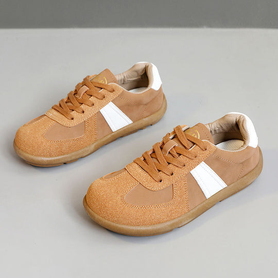 Damen Sportliche Sneakers mit atmungsaktiver Oberflächenstruktur und rutschfester Sohle EB