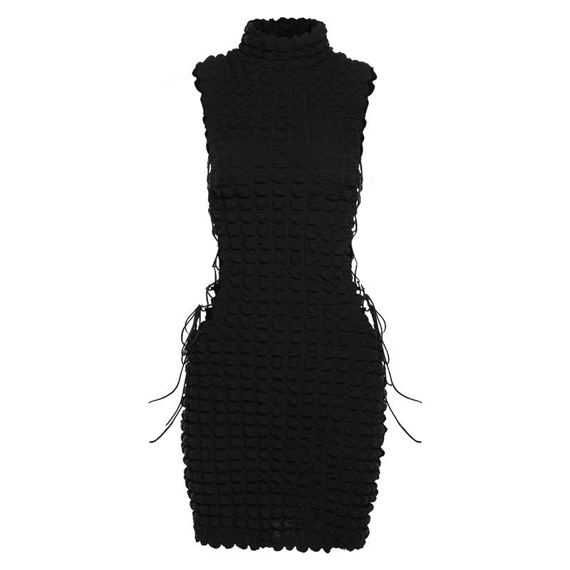 Damen Bodycon Kleid mit raffiniertem Strukturdesign EB