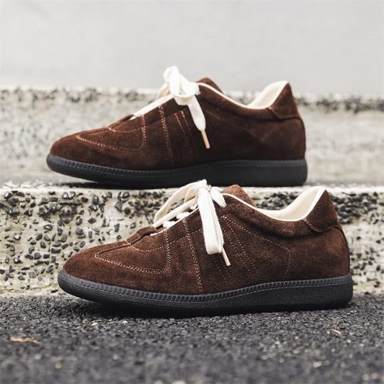 Damen Elegante und bequeme Wildleder Sneakers EB