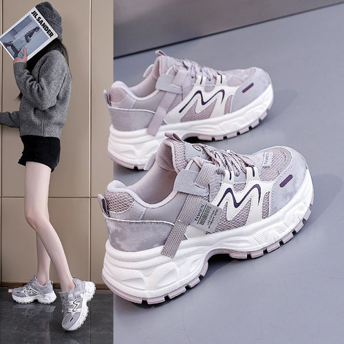 Damen Sportliche Sneakers mit modischem Design und stabiler Dämpfung EB