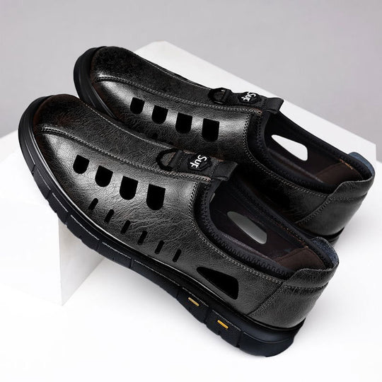 Herren Leichte Freizeitschuhe mit atmungsaktiven Einschnitten EB