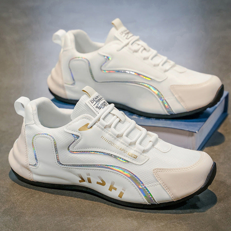 Damen Sportliche Mode-Sneakers mit innovativem Design und rutschfester Sohle EB