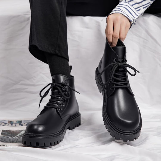 Herren robuste Stiefel mit rutschfester Sohle EB
