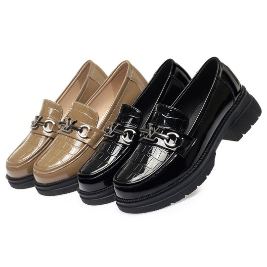 Damen Elegante Mokassins mit modischem Schmuckdetail EB