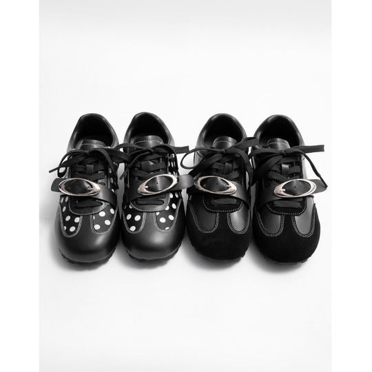 Damen modische Sneakers mit kreativem Design und einzigartigen Akzenten EB