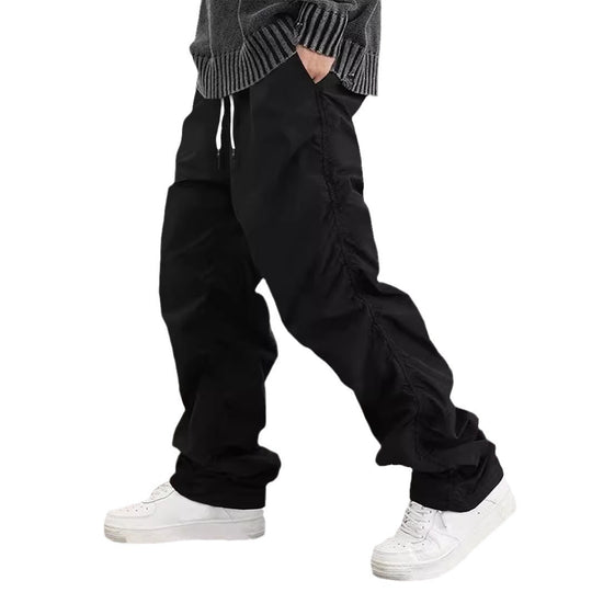 Herren lässige Cargo-Hose mit elastischem Bund und praktischen Taschen EB