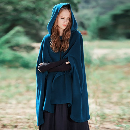 Damen Überwurf Poncho EB