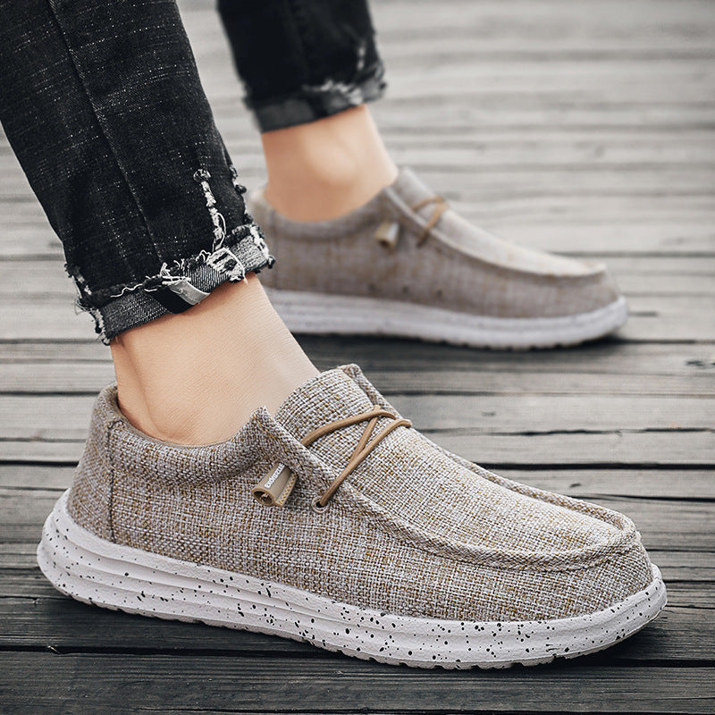 Damen Bequeme Slip-On Freizeitschuhe mit elastischem Einschlupfdesign EB