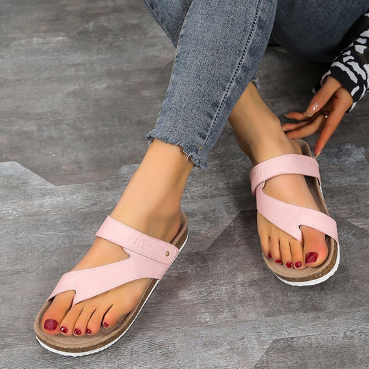 Damen Flip-Flops mit ergonomischem Fußbett EB