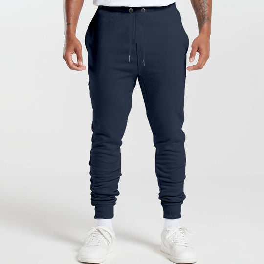 Herren Sportsweatpants mit gestreifen elastischen Bündchen und praktischen Seitentaschen EB