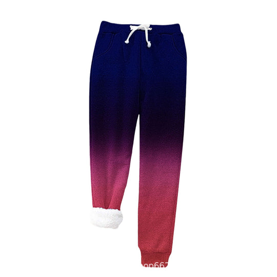 Damen Fleece-Jogginghose mit warmem Innenfutter und elastischem Bund EB