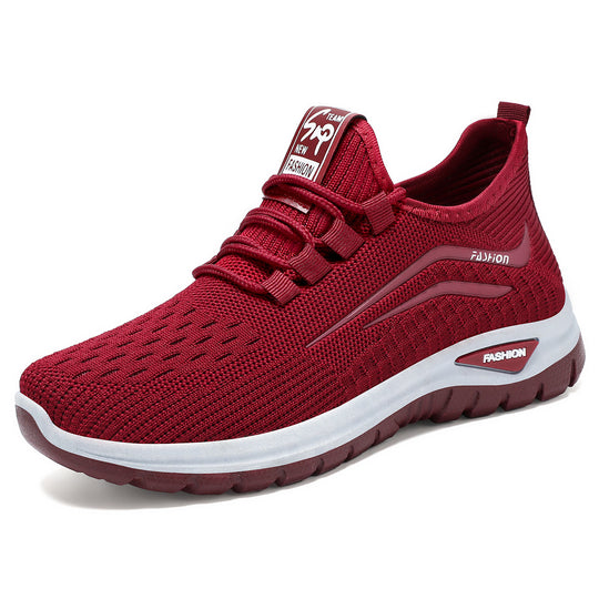 Damen leichtgewichtige Strick-Sneakers mit flexibler Sohle EB