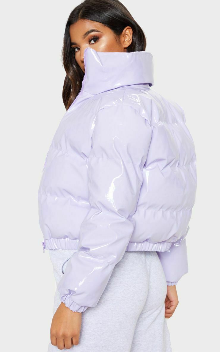 Damen Glänzende Kurzdaunenjacke EB