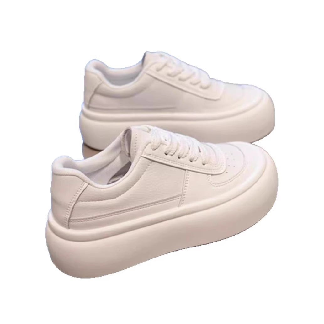 Damen Plateau Sneakers mit ergonomischer Sohle und atmungsaktivem Obermaterial EB