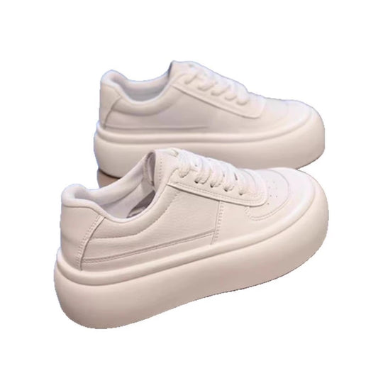 Damen Plateau Sneakers mit ergonomischer Sohle und atmungsaktivem Obermaterial EB