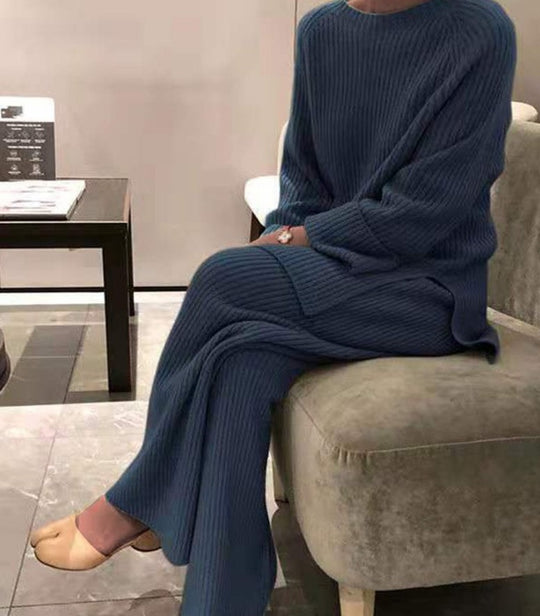 Damen Strickanzug mit lässigem und elegantem Schnitt EB