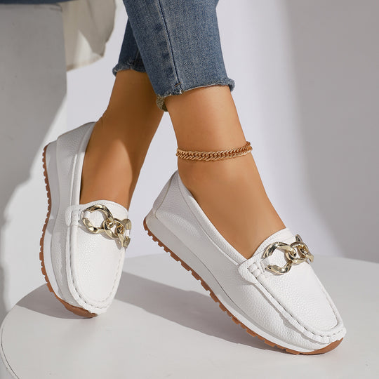 Damen Elegante Mokassins mit modischen Details EB