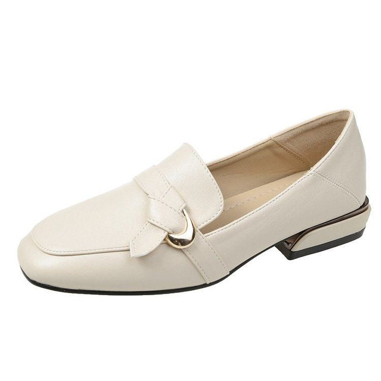 Damen elegante Loafers mit modischem Zierschmuck EB