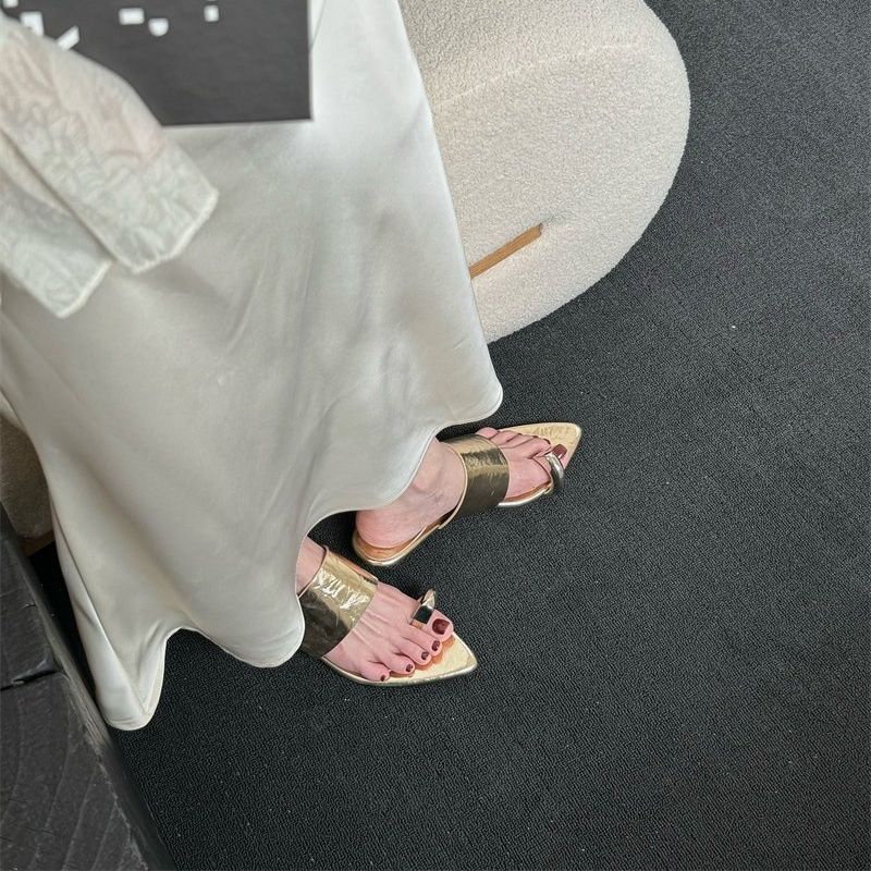 Damen elegante Mules mit innovativem Design EB