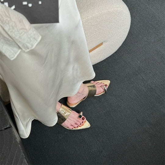 Damen elegante Mules mit innovativem Design EB
