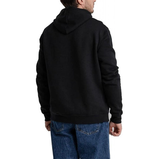 Herren nan lässiger Kapuzenpullover mit Kängurutasche, Tunnelzug und gerippten Bündchen EB