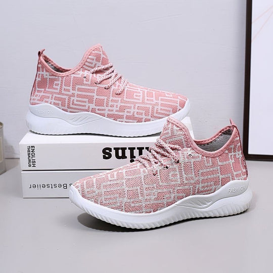 Damen Modische Sneakers mit hypoallergenem Obermaterial und flexibler Laufsohle EB