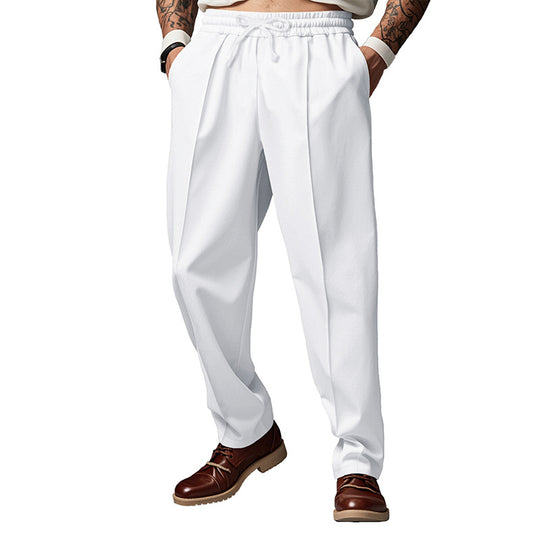 Damen modische Sweatpants mit dehnbarem Bund und seitlichen Eingrifftaschen EB