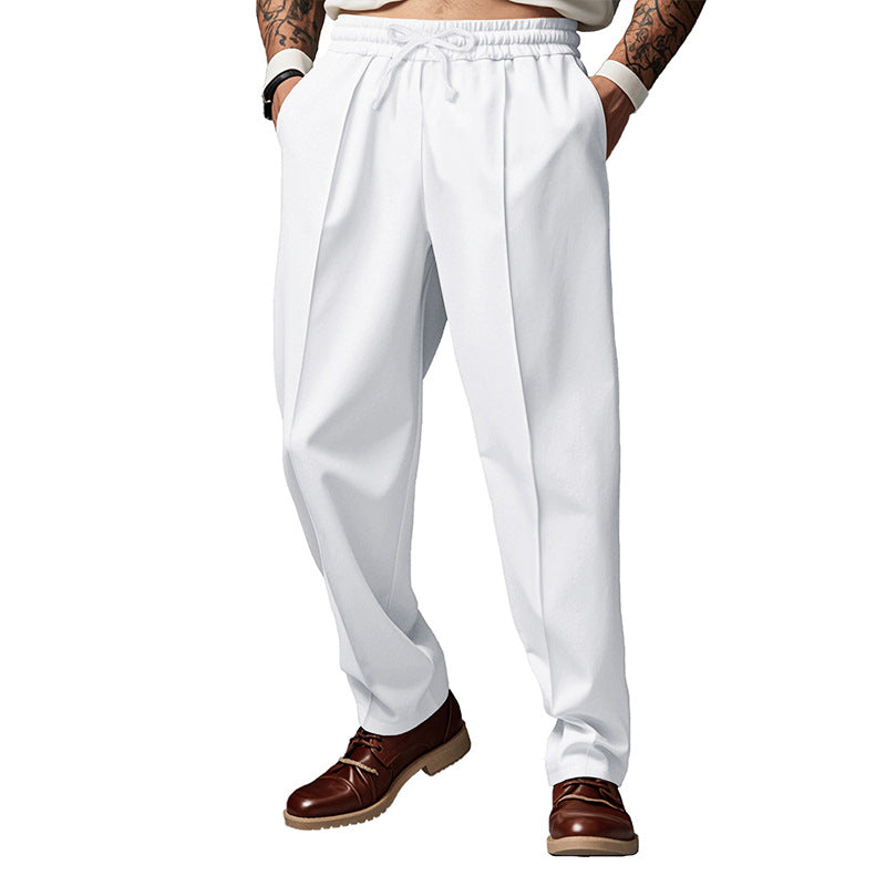 Herren nan sportliche Jogginghose mit elastischem Bund und vorderer Mittelnaht EB
