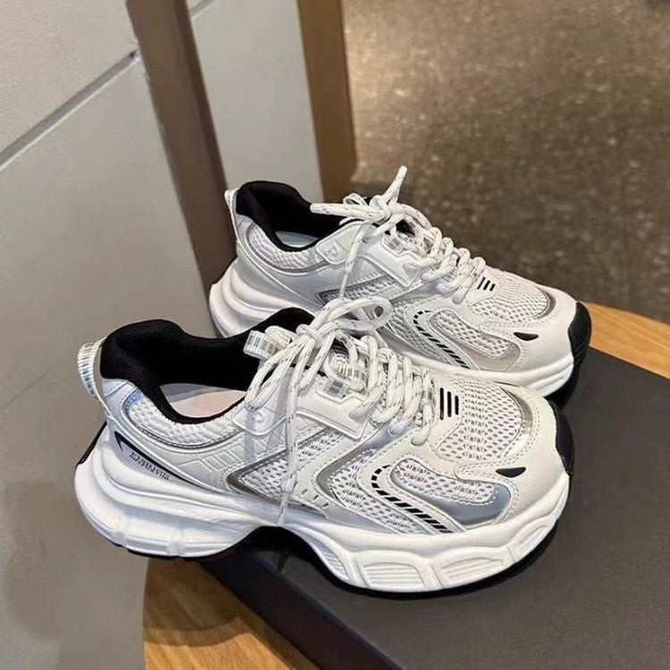 Damen Atmungsaktive Sportive Sneakers mit stoßdämpfender Sohle und ergonomischem Design EB