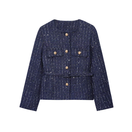 Damen trendige tweed Jacke EB