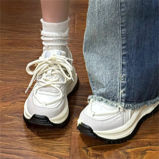 Damen Komfortable Sneaker mit atmungsaktiver Oberfläche EB