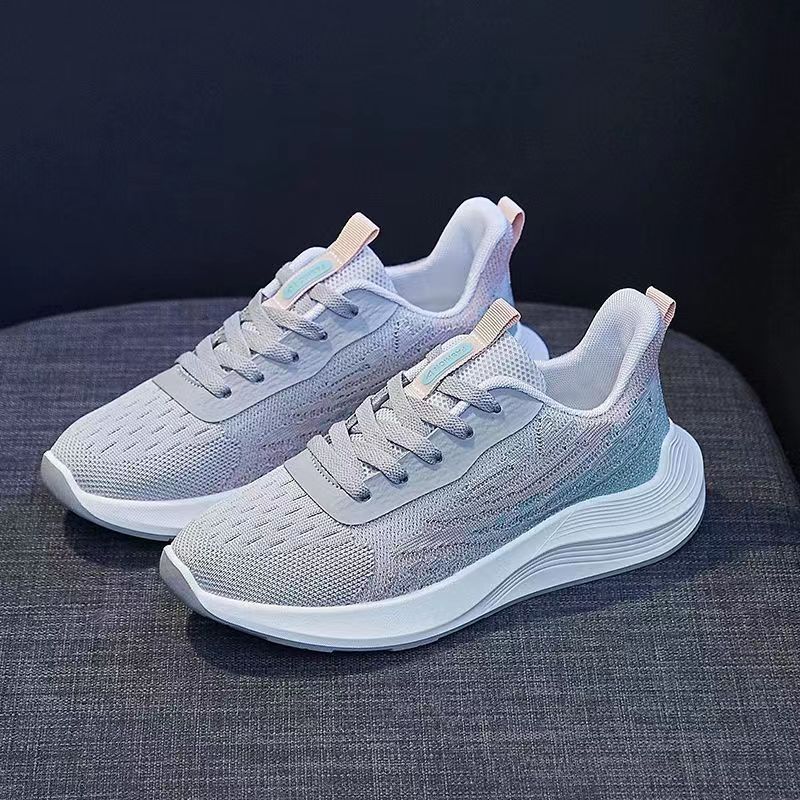 Damen Atmungsaktive Lauf-Sneaker mit flexibler Dämpfung und rutschfester Sohle EB