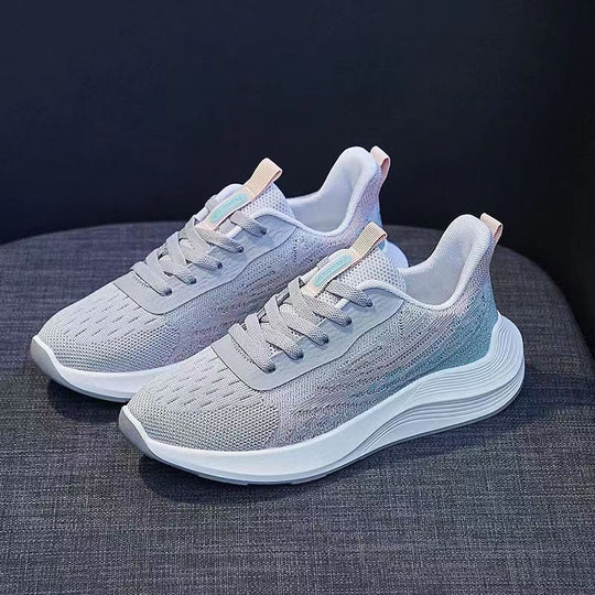 Damen Atmungsaktive Lauf-Sneaker mit flexibler Dämpfung und rutschfester Sohle EB