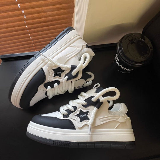 Damen Sportliche Sneakers mit modischem Design und bequemer Dämpfung EB