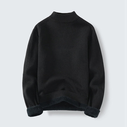 Damen Kuscheliger Stehkragenpullover EB