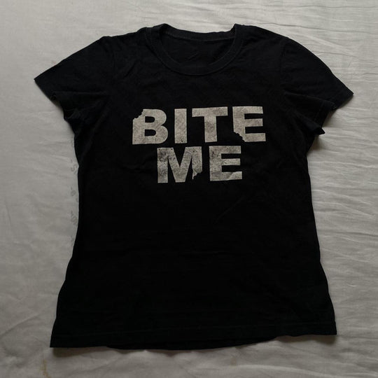 Damen T-Shirt mit auffälligem Statement-Druck EB
