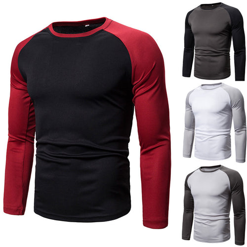 Herren Sportliches Langarm-T-Shirt mit atmungsaktivem Funktionsmaterial EB