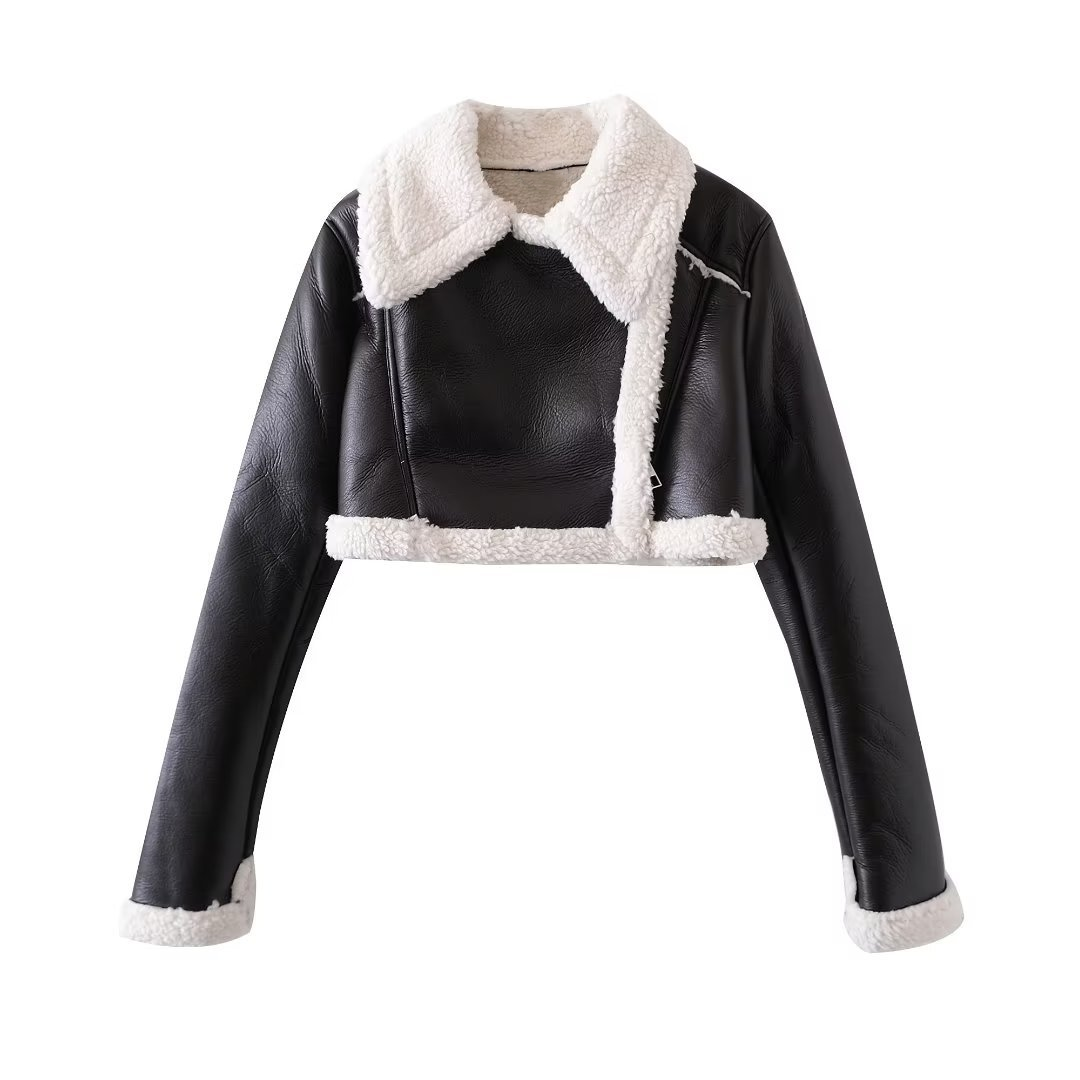 EB | Fleece Winterjacke in Kurzform