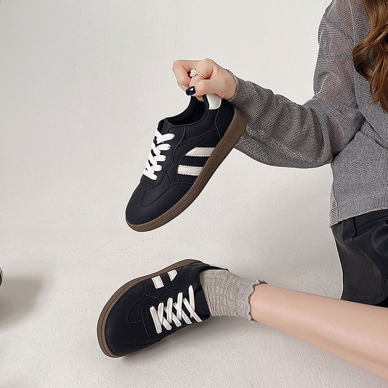 Damen Sportliche Sneakers mit atmungsaktiver Struktur und rutschfester Sohle EB